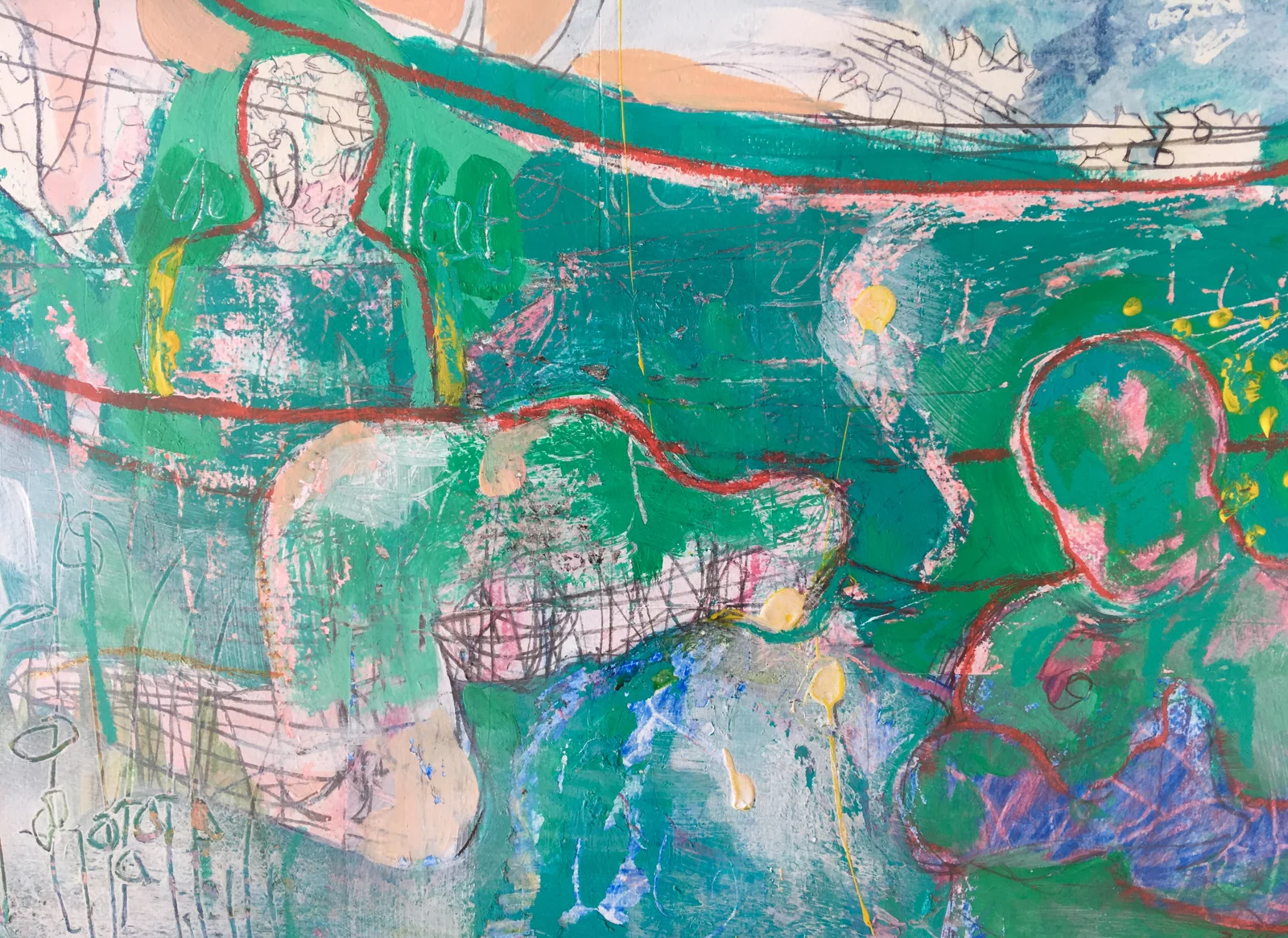 When Morning Came, a painting by Appledore Gallery-listed artist Zoe Hyde